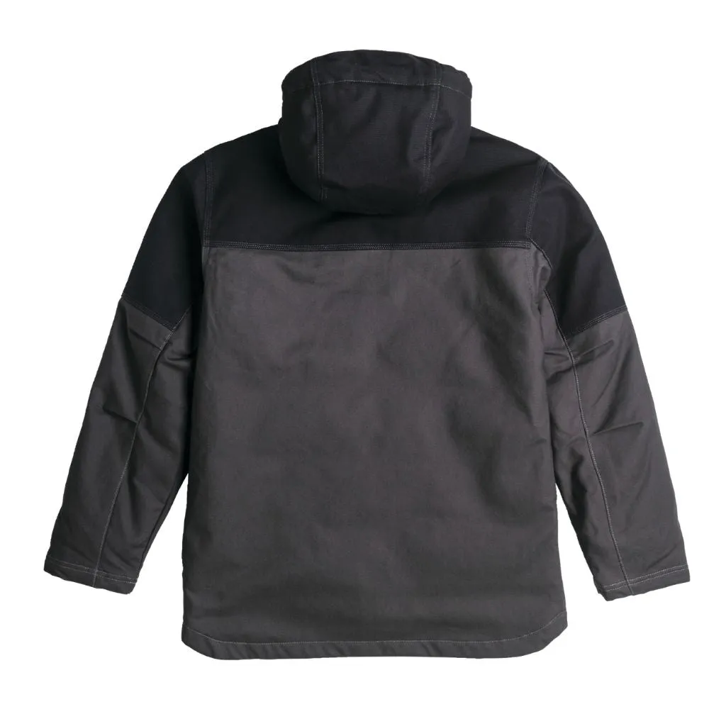 Walls Men's Edgewood Waterproof Duck Insulated Work Coat - Black YC12