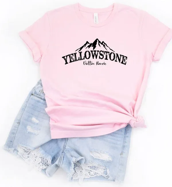 Yellowstone Dutton Ranch Mountain Tee *Online Only*