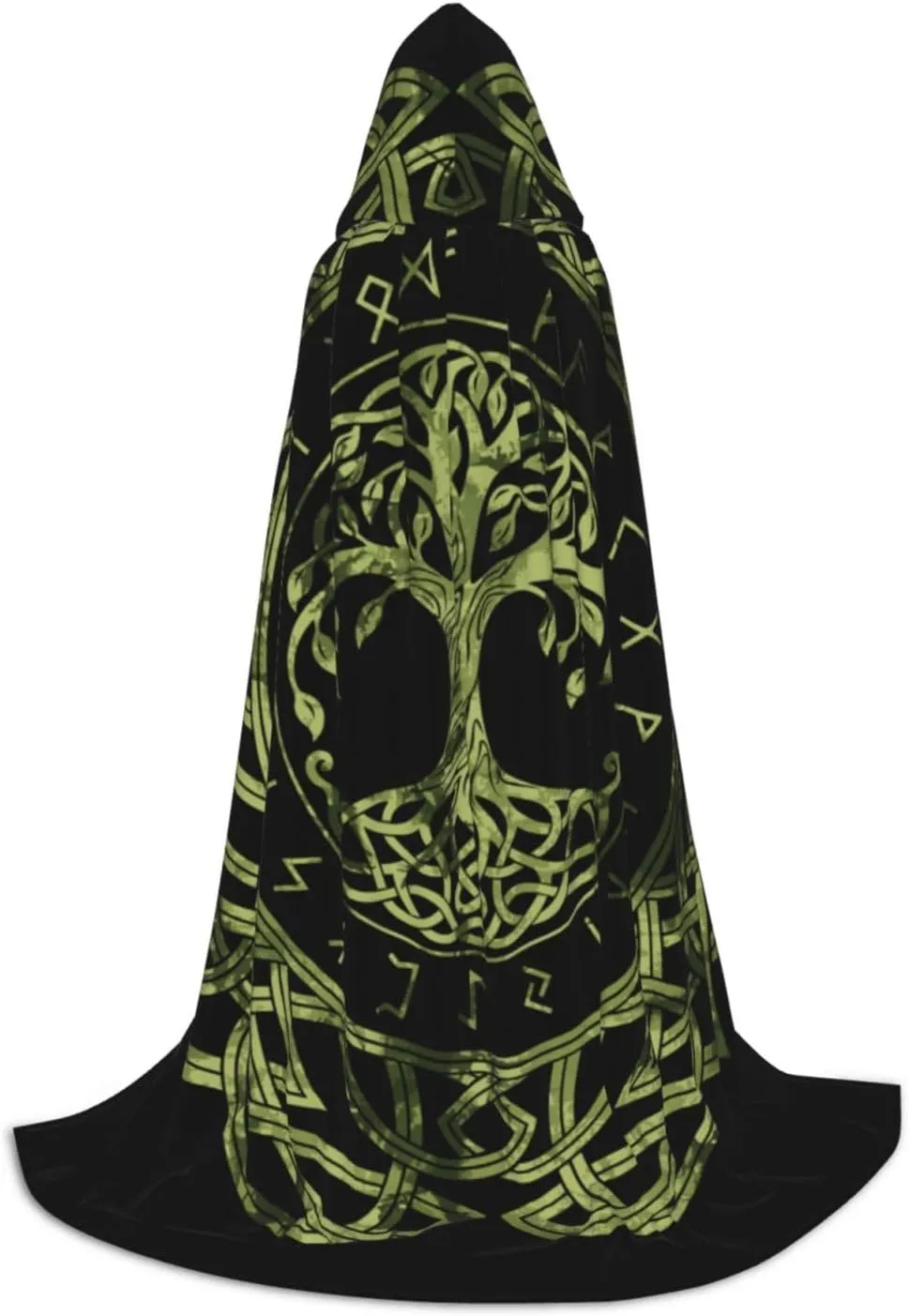 YETTA YANG Halloween Hooded Robe Cloak Christmas Holiday Party Hoodies Cape Cosplay Costumes